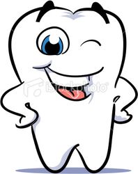 ist2 6908519 vector winking happy smiling tooth